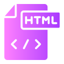 archivo html icon