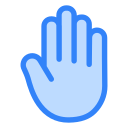 levantar la mano icon