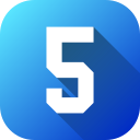 número 5 icon