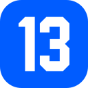 número 13