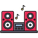 sistema de sonido icon