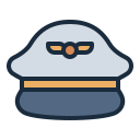 sombrero de piloto icon