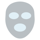 máscara facial icon