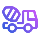 camion de ciment 
