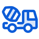 camion de ciment 