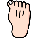 dedo do pé 