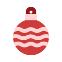 pelota de navidad icon