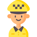 conductor de taxi icon