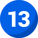 13 