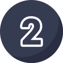 número 2 icon