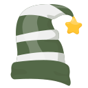 gorro navideño icon