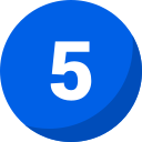 número 5 icon