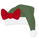 gorro navideño icon