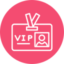 pase vip icon