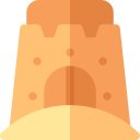 castillo de arena icon