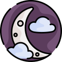 luna creciente icon