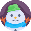 monigote de nieve icon