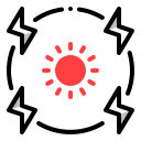 energía solar icon