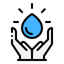 ahorrar agua icon