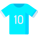 camiseta de fútbol icon