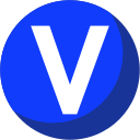 v icon