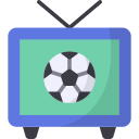 tv de fútbol icon