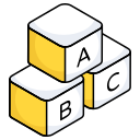 bloque abc icon