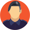 oficial de seguridad icon