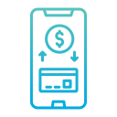 dinero digital icon