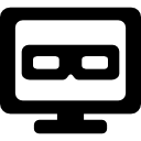 televisión 3d icon