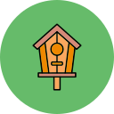 casa del pájaro icon