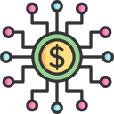 dinero digital icon