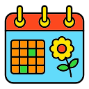 calendario de primavera