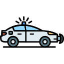 coche de policía icon