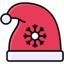 sombrero de santa icon