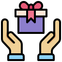 caja de regalo icon