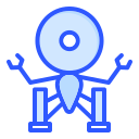 robot espacial icon