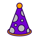 sombrero de fiesta icon