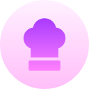 sombrero de cocinero icon