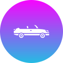 coche descapotable icon