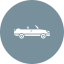 coche descapotable icon