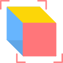 cubo 3d icon