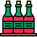 botella de vino icon