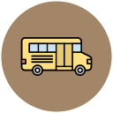 autobús escolar icon