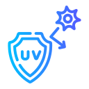 Protección uv icon