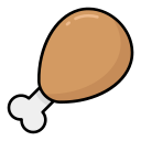 pollo frito icon