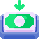 dinero en efectivo icon