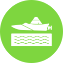 barco de motor icon