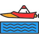 barco de motor icon