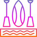 paddleboarding icon